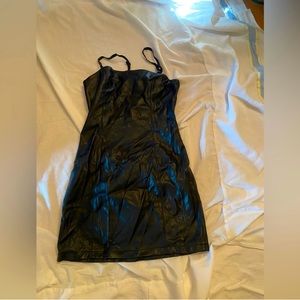 Black Leather dress